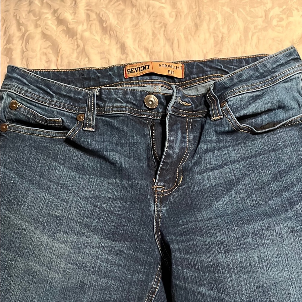 Seven7 men’s Blue Straight Fit Jeans 32x32